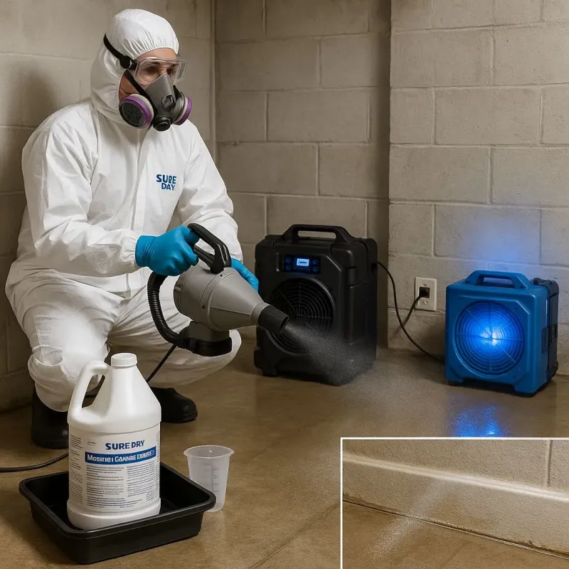 Sanitization and Odor Removal process in Saint Clair, MI