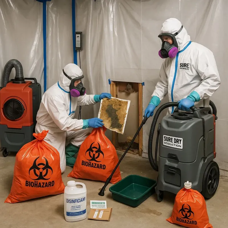 Contaminated Water Handling Protocols process in Saint Clair, MI