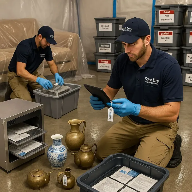 Content Protection and Restoration process in Saint Clair, MI