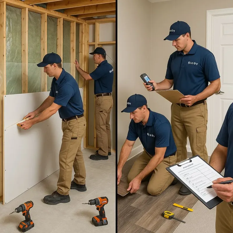 Repairs and Reconstruction process in Saint Clair, MI